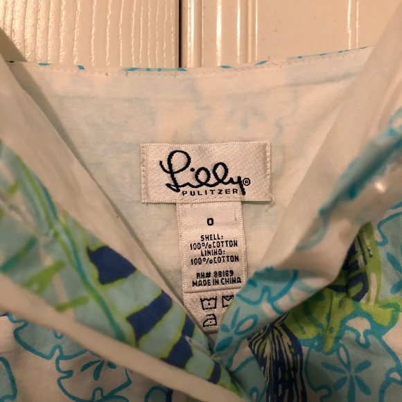Lilly Pulitzer button down dress - Picture 3 of 3